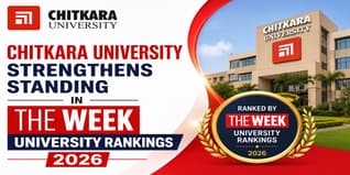Chitkara University Ranked Among Top Universities in The Week Rankings 2026